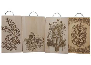 Deska do krojenia z uchwytem - personalizowana