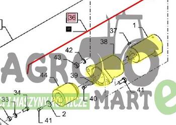 84184420, 84184421, 84184400, 84184423, 84184398 SILNIK HYDR KPL CNH