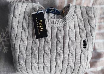 Sweter szary Ralph Lauren
