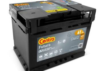 Akumulator 61Ah 600A Centra FUTURA Akumulator 61Ah 600A Centra FUTURA