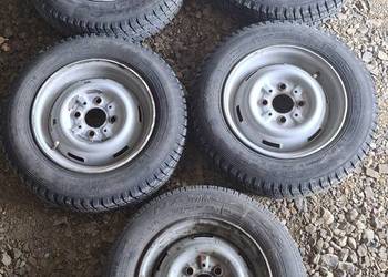 Koła kompletne 5szt.  oryginał FSM Fiat 126p Opony Dębica Polecam!!!
