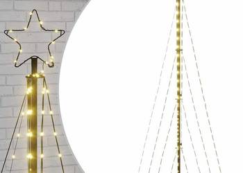 vidaXL Choinka LED 339 LEDs Ciepła biel 187 cm(SKU:4016428)