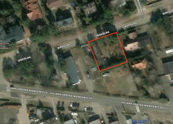 Działka usługowa 1100 m2 Warszawa-Wesoła intensywność 0,8