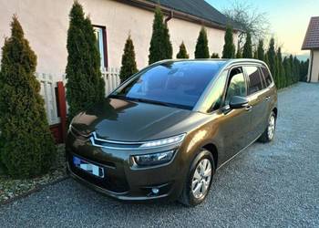 PIĘKNY CITROEN C4 GRAND PICASSO II *2014r*1.6HDI*7 OSOBOWY*EXCLUSIVE*IGŁA