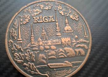Medal miasto riga moneta