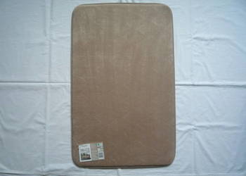 Smukee Nowy Dywanik łazienkowy 50 x 80cm Beżowo-różowy