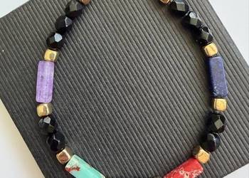 Bransoletka damska z kamieni naturalnych