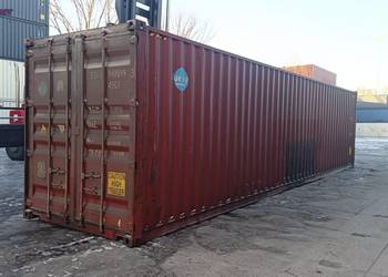 Kontener morski - 40HC / 12m / Pewny Kontener