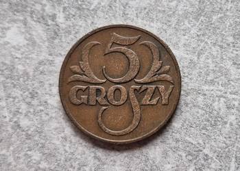 410) POLSKA II RP - 5 Groszy - 1935 r.