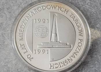 H19) POLSKA III RP srebro - 200 000 Złotych - 1991 r.