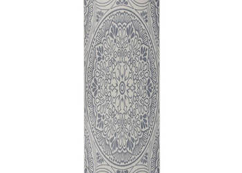 Dywan zewnętrzny o płaskim splocie 80x250 cm niebieski wzór WM-340828