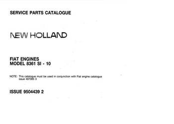 Fiat Aifo 8361- 2,  SI10 , 8361SI-TF42  silnik katalog cz.