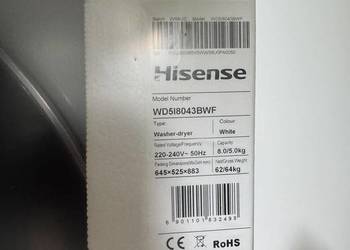 Pralko-suszarka Hisense WD5i8043BWF