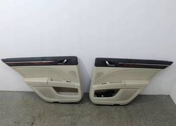 TAPICERKA BOCZEK LEWY PRAWY TYŁ SEDAN 3T KPL  Skoda Superb II (2008-2015)