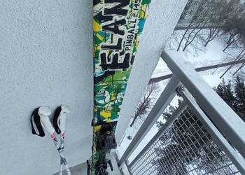 Narty zjazdowe do jazdy akrobatycznej ELAN Pintball PRO 145  A81 Warszawa