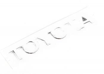 TOYOTA Avensis Chromowany emblemat logo tyl 75441-05090 OE