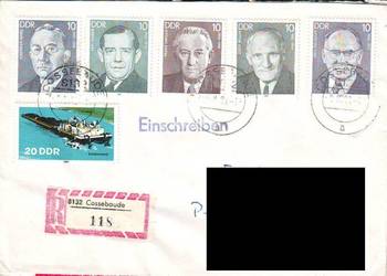 Kop.zkoresp. Filat. NRD - Polska 1983