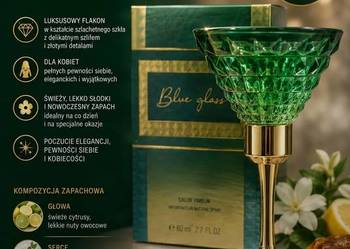 Woda perfumowana kieliszek.