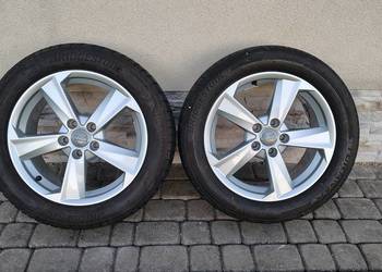Audi Alufelgi 5x112, 17 cali +opony letnie 215/55/17