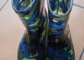 Gumiaki kalosze rozm 26/27 ze świecącą podeszwą