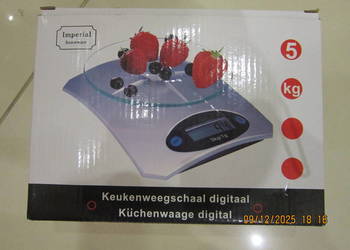 WAGA KUCHENNA Elektroniczna LCD do 5 kg / 1 g.