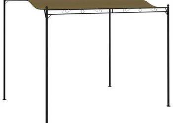 vidaXL Zadaszenie, 3 x 2,4 m, kolor taupe, 180 g/m²(sku312216)