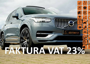 Volvo XC 90 RECHARGE panorama FUL LED wentylacja KAMERY 360 hak el alus 20…