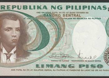 FILIPINY 5 PISO  - STAN BANKOWY UNC