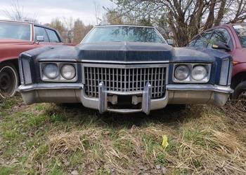 Cadillac Eldorado coupe 1972 sprawny, baza  do odestaurowania