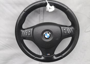 BMW 3 E90 E91 MPAKIET M PAKIET KIEROWNICA MULTIFUNKCJA AIRBAG SKÓRA