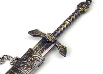 Banished Knight's Greatsword | 22 cm | Metal | Brelok | Elden Ring