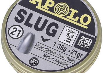 ŚRUT APOLO SLUG 5,50 6,35 MOC CELNOŚĆ