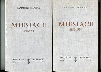 Miesiące 1980-1984 T.1-2  Kazimierz Brandys