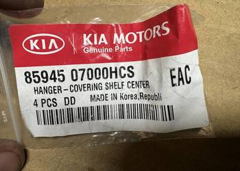 Kołek hak do linki Kia nowy oryginał 85945-07000HCS