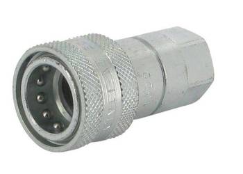 Szybkozłącze gniazdo 1/4" gwint wew. 1/4" BSP z zaworem grzybkowym NV NV14…