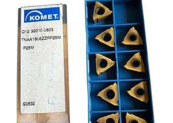 Płytki tokarskie KOMET TNAA1606ZZRP P25M - 9 sztuk