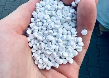 Granulat PVC Biały Twardy Powtarzalny