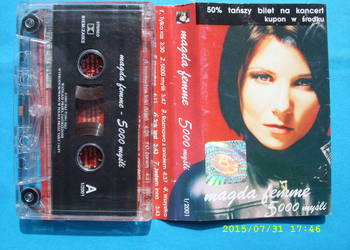 + Pop ; kaseta ; MAGDA FEMME--5000 MYSLI.