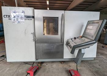 Centrum tokarsko-frezarskie CNC DMG CTX 320 V5, rok 2004, z przeciwwrzecion