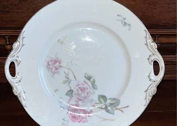 Patera z różami. Hutchenrouther. Selb. Bavaria. 1925- 35 Patera z różami. Hutchenrouther. Selb. Bavaria. 1925- 35