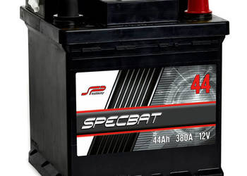 Akumulator 44Ah 380A SPECBAT Kostka PRAWY PLUS Akumulator 44Ah 380A SPECBAT Kostka PRAWY PLUS