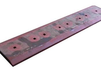 Lemiesz dwustronnie fazowany przykręcany prawy/lewy/środkowy- Komplet