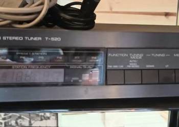 Yamaha tuner t520 sprawny vintage