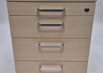 Kontener mobilny podbiurkowy Maro klon - duża ilość