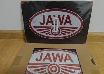 Jawa MZ logo tablica ozdobna metalowa