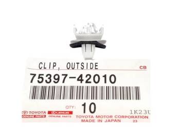 TOYOTA Rav4 Klips montazowy listwa nadkola 75397-42010 OE