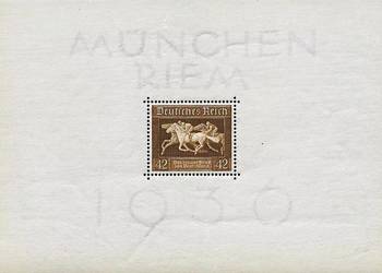 NIEMCY 1936 - BLOK 4 MNH**.GRATIS WYSYŁKA!