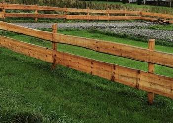 Deski na ogrodzenie ranczo