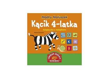 Mądry Maluszek. Kącik 4-latka. Książeczka z nalepkami