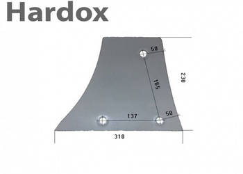 Pierś HARDOX 900205/L części do pługa NIEMEYER